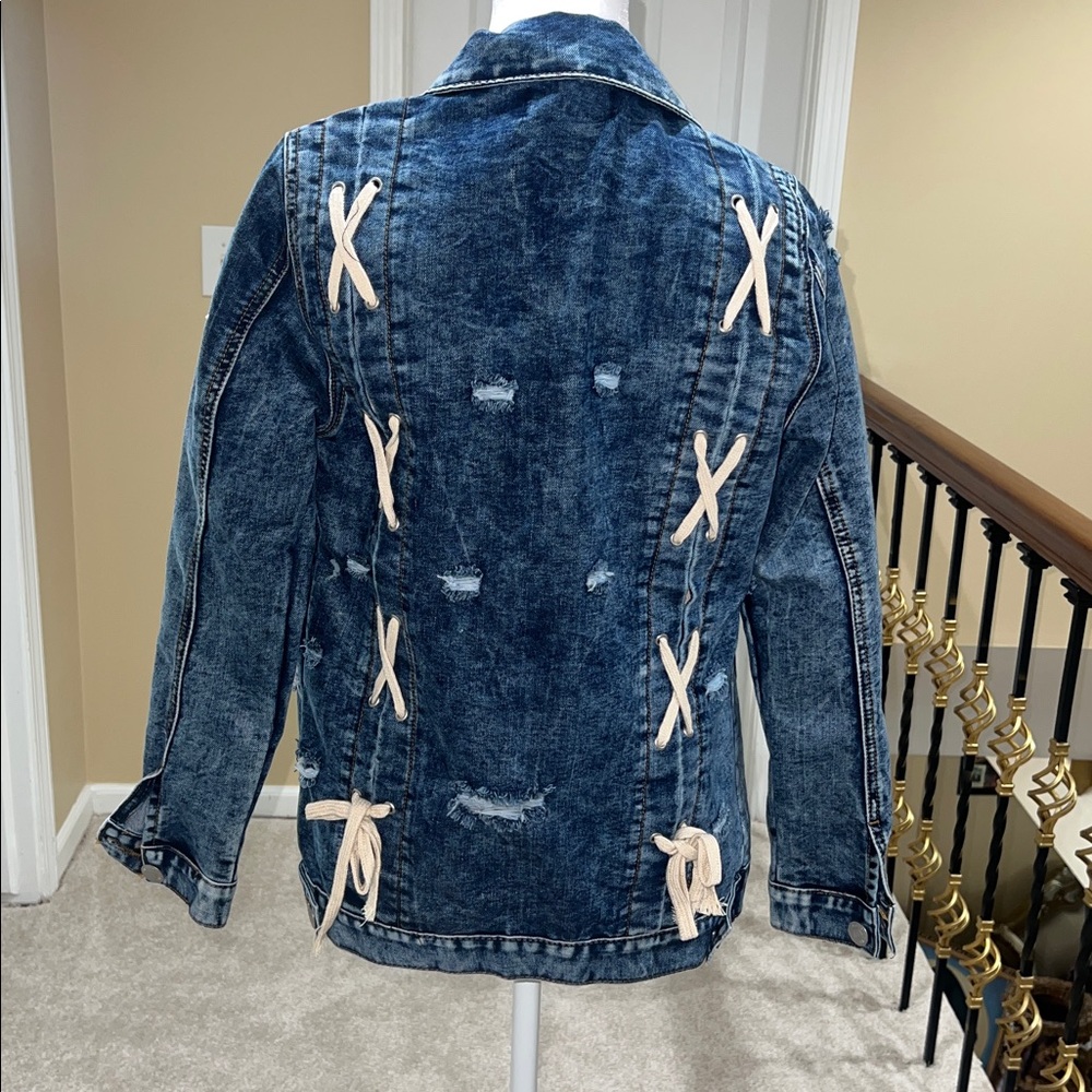 Thrill Dark Blue Denim Jacket